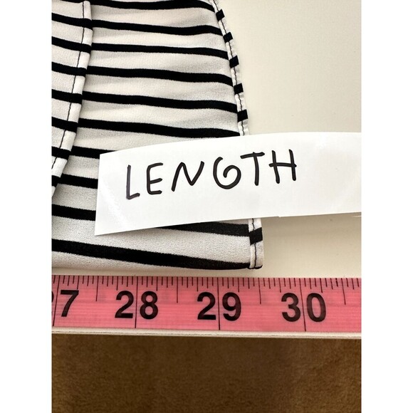Metaphor Womans Striped Button Down Top Size XL Career Retro Capsule NWT - Picture 4 of 10